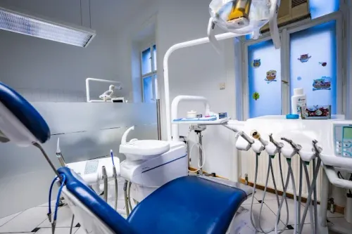 Behandlungszimmer der Praxis Augartenzahn – Zahnärzte am Augarten